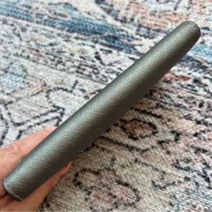 Kate Spade Newberry Lane Stacy Bifold Wallet Silver Gray Leather thumbnail 7