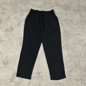 Halara Flex High Waist Tapered Black Work Pants Women Medium Pockets Stretch New thumbnail 7
