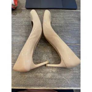 Stuart Weitzman Women's Nude Patent Leather Pumps Heels Size 7.5 N thumbnail 6