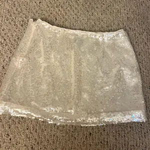 White sequin skirt  thumbnail 2