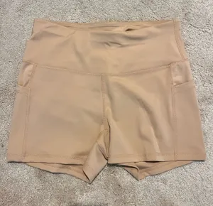 Tan Biker Shorts Size M thumbnail 1