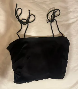 ZARA Black Crop Top thumbnail 2