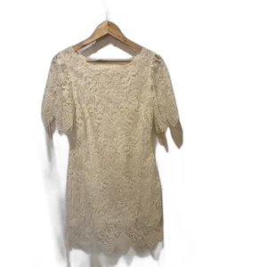 Anthropologie Women’s White Charleston Lace Mini Dress size Us 10 thumbnail 2