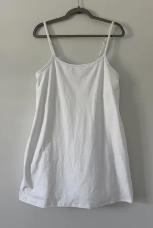 Beyond Yoga Spacedye Essentials Athletic Casual Tennis Dress White XL thumbnail 1