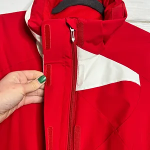 Spyder Amp Winter Ski Jacket Red White Women's Size 12 thumbnail 11