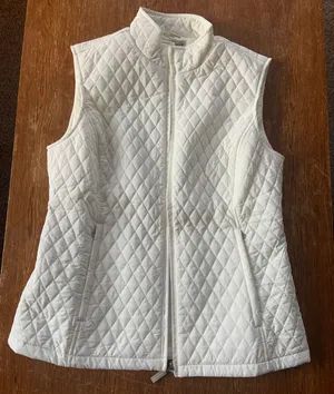 Cutter and Buck White Vest thumbnail 1