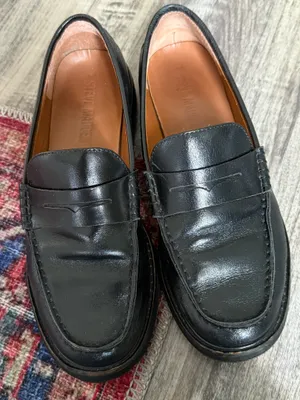 Steve Madden Black Loafers Leather thumbnail 12