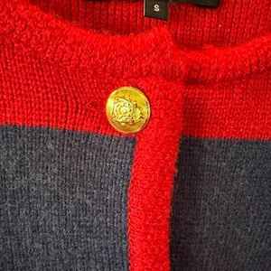 English Factory Striped Knit Cardigan thumbnail 5