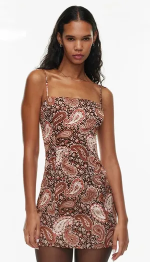 Aritzia Sunday Best Shimmer Satin Dress Mini 4 thumbnail 1
