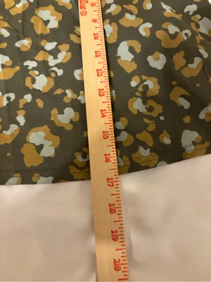 PACT Leopard Print Skater Skirt Organic Cotton Size M thumbnail 4