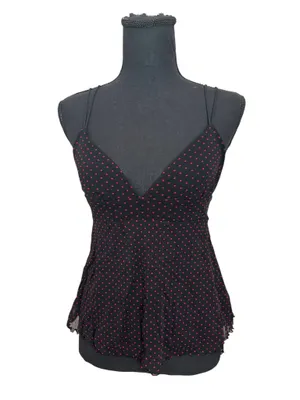 Cosabella Made in Italy S black red polka dot cami thumbnail 4