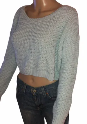 Garage Oversized Cropped Sweater thumbnail 2