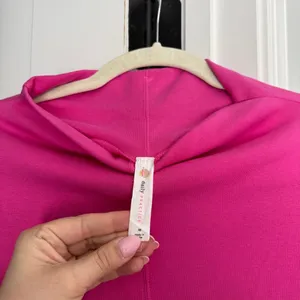 Daily Practice Anthropologie Pink Dress long sleeve mock neck‎ thumbnail 3