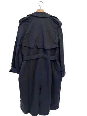 SKIMS NWT Boyfriend Fleece Oversized Trench Coat - Onyx XS thumbnail 4
