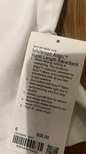 Lululemon Align Waist-Length Tank thumbnail 2