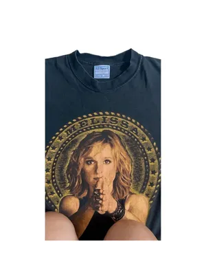 Vintage Melissa Etheridge T-Shirt 90s Rock Band Graphic Tee Made in USA Size M thumbnail 9