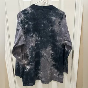 WE THE FREE PEOPLE Be Free Tunic Top Tie Dye Long Sleeve size Small thumbnail 12