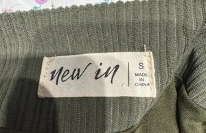 Corduroy skirt Green thumbnail 3