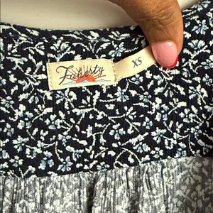 Faherty Orinda Tie Waist Button-Up Crepe Minidress XS thumbnail 8