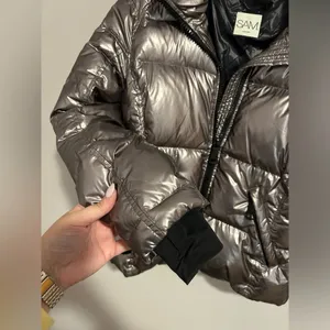 SAM. Freestyle Down Puffer Jacket in Gunmetal size Small (S) thumbnail 6
