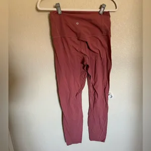 Lululemon‎ Unlimit High-Rise Tight Leggings 26“ Briar Rose Size 8 thumbnail 10