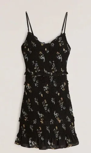 Abercrombie And Fitch Smocked Mini Dress thumbnail 1