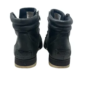 Sorel Harlow Lace‎ Waterproof Leather Boots Black Women's 6.5 NL3399 thumbnail 8