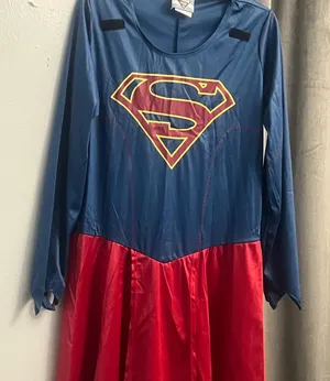 Rubies HALLOWEEN SUPERGIRL womens costume Large blue red dress cosplay thumbnail 1