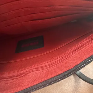 Hobo International Leather Low Profile Crossbody Bag Cellphone Pocket Some Wear thumbnail 9