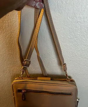 Elegant Tan Crossbody Bag thumbnail 6
