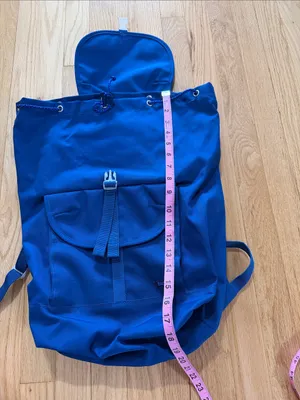 Baggu Blue Drawstring Backpack thumbnail 7