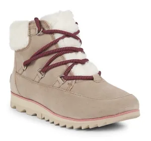SOREL HARLOW WATERPROOF LACE COZY ANCIENT‎ FOSSIL Size 7 A48 thumbnail 1