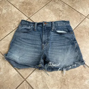 Madewell High-Rise Denim Shorts 25‎ Women's Size 25. thumbnail 2