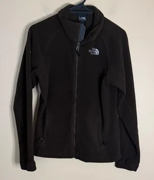 The North Face Dark Brown Full-Zip Women's Fleece Jacket thumbnail 1