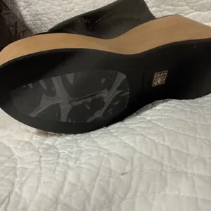 NEW 40/9 Black Free People Gabriela Clogs Platform Wedge Black Patent Leather thumbnail 6