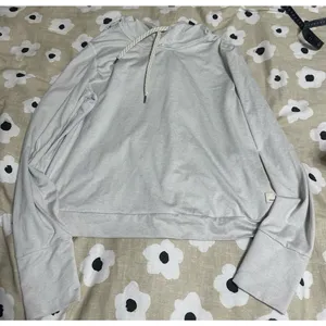 Vuori grey hoodie thumbnail 1