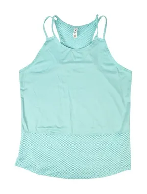 Under Armour Breathelux Mint Green Mesh Spaghetti Strap Tank Top‎ Size Small thumbnail 1