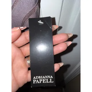 Adrianna Papell Womens Metallic Tiered Ruffle Cocktail‎ Dress Charcoal Grey 8 thumbnail 5