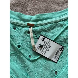 Free people Women's Palms Spring Eyelet Blue Green‎ Dress Size Xs NWT thumbnail 4