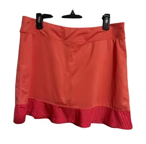 LPGA‎ Collection Coral Pink Skort Athletic Golf Tennis Activewear Womens thumbnail 1