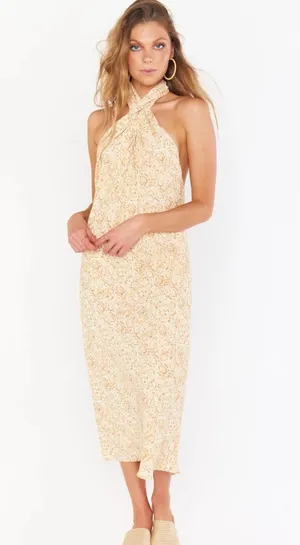 Show Me Your Mumu Halter Dress thumbnail 1