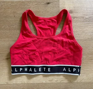Red Alphalete Sports Bra thumbnail 1