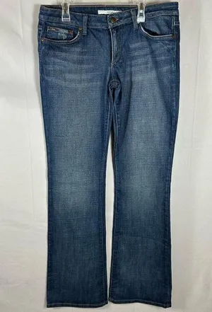 Joe’s Honey Bootcut Fit Denim Jeans Pants Slightly Distressed Harvey Wash W31 thumbnail 2