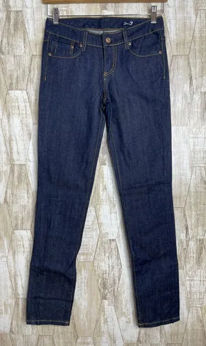 Seven 7 Skinny Jeans Dark Wash Denim Women Size‎ 25 thumbnail 1