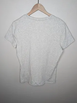 Abercrombie & Fitch Heather Gray Baby Tee A&F Essentials Womens XL thumbnail 7