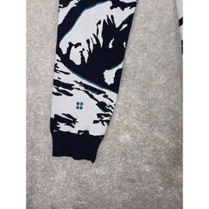 sweaty betty peaks ski base‎ layer leggings blue peaks jacquard Size 6/s NWT thumbnail 9