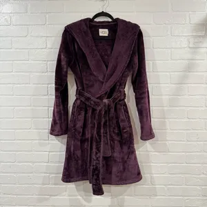 Ugg Miranda Fleece Hooded Robe With Pockets thumbnail 12