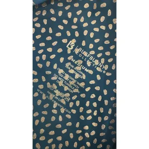 Buff Bunny Rosa pocket legging "Bossy" print Nile blue size medium thumbnail 4