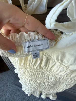 Boutique top White Size M thumbnail 6