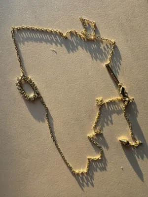 Kendra Scott Elisa Open Frame Crystal Pendant Necklace thumbnail 2